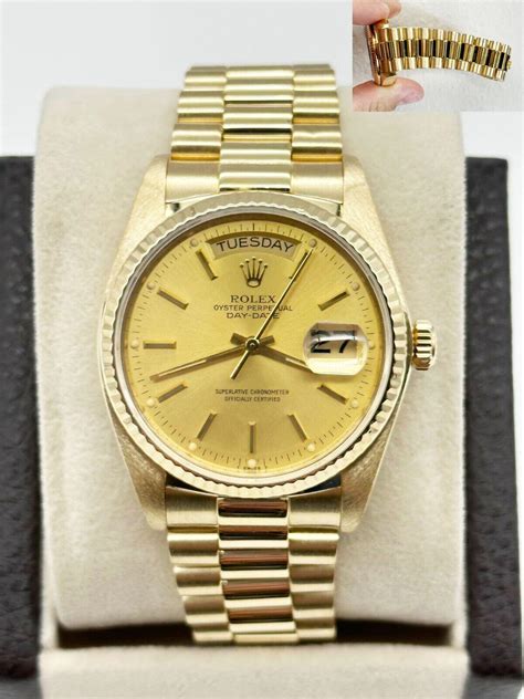 replica rolex day-date 18038|rolex 18038 production years.